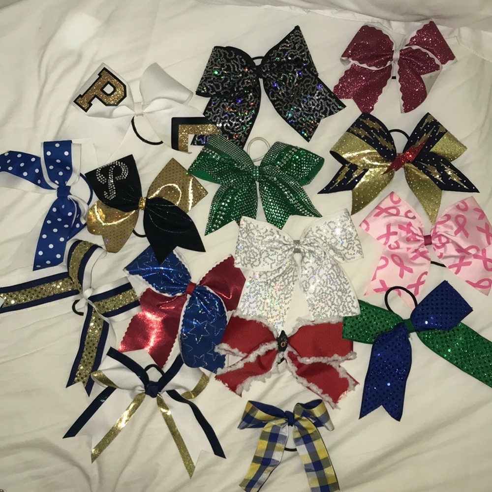 Cheer Bows - Bundle of 11!!
